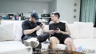 A couple of friends go out with yuli and one of them fucks her all night