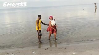 Having Fun in the beach