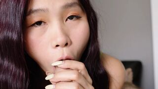 Cum in Mouth After Slow Blowjob